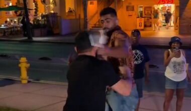 Video: Pitbull brothers come to blows with Karate Combat champion during face-off