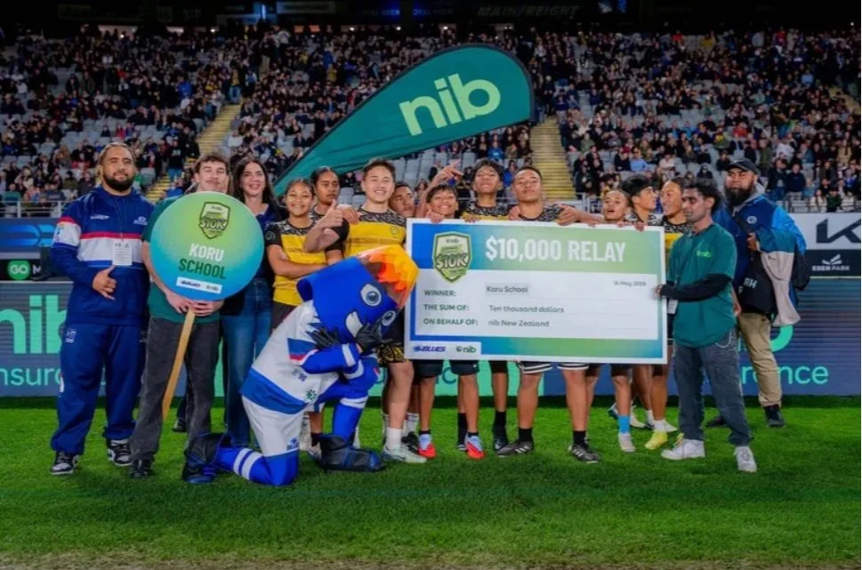 KORU SCHOOL TAKE OUT nib $10K RELAY — Blues Rugby