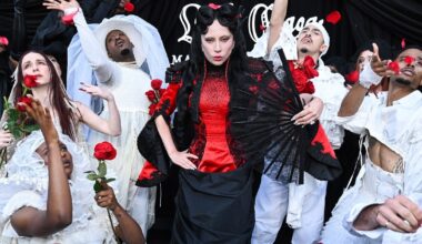 Lady Gaga wore an archival Givenchy creation