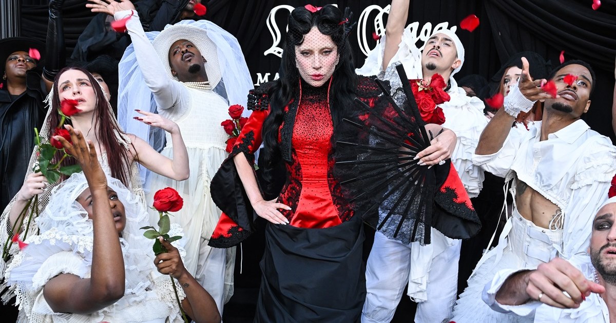 Lady Gaga wore an archival Givenchy creation