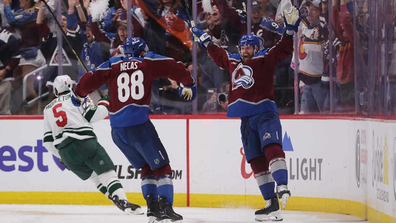 Kulak scores in OT, Avalanche eliminate Wild, advance to Western Conference Final