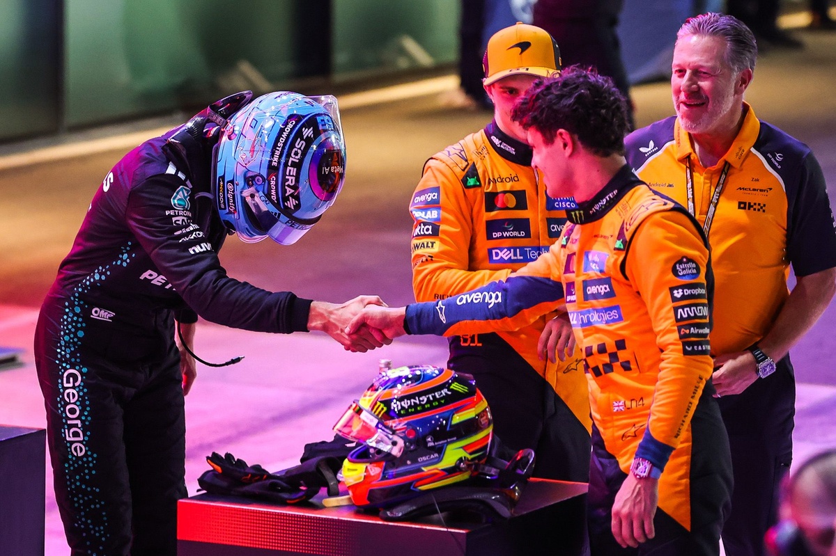 Can George Russell take inspiration from Lando Norris in quest for F1 title?
