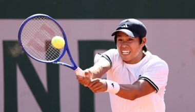 Joueur Tien, amour pour le tennis. Photo : gettyimages