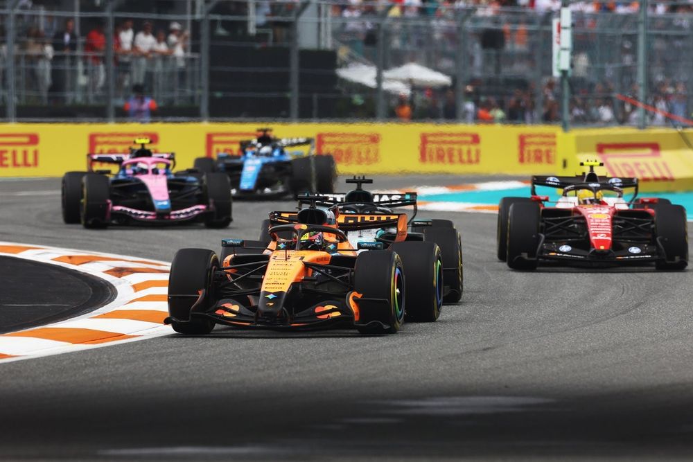 Drivers had the chance to battle in Miami - without it feeling as cheap as it did in Australia