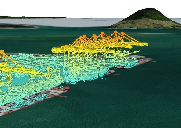 High-resolution coastal LiDAR point cloud data