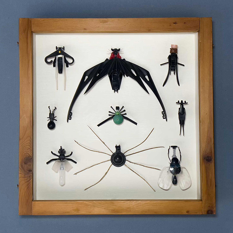 litterbugs reshapes plastic waste into fragile insect sculptures - 2
