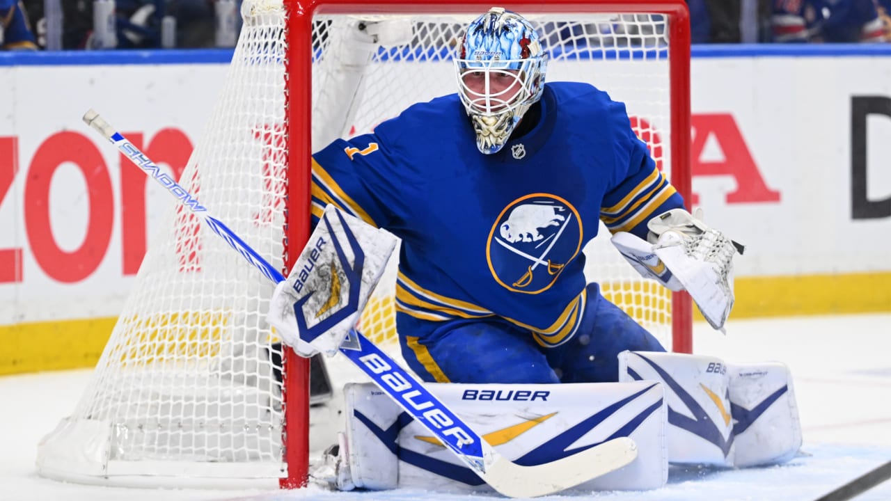 Luukkonen to start in goal for Sabres in Game 4 of Eastern 2nd Round