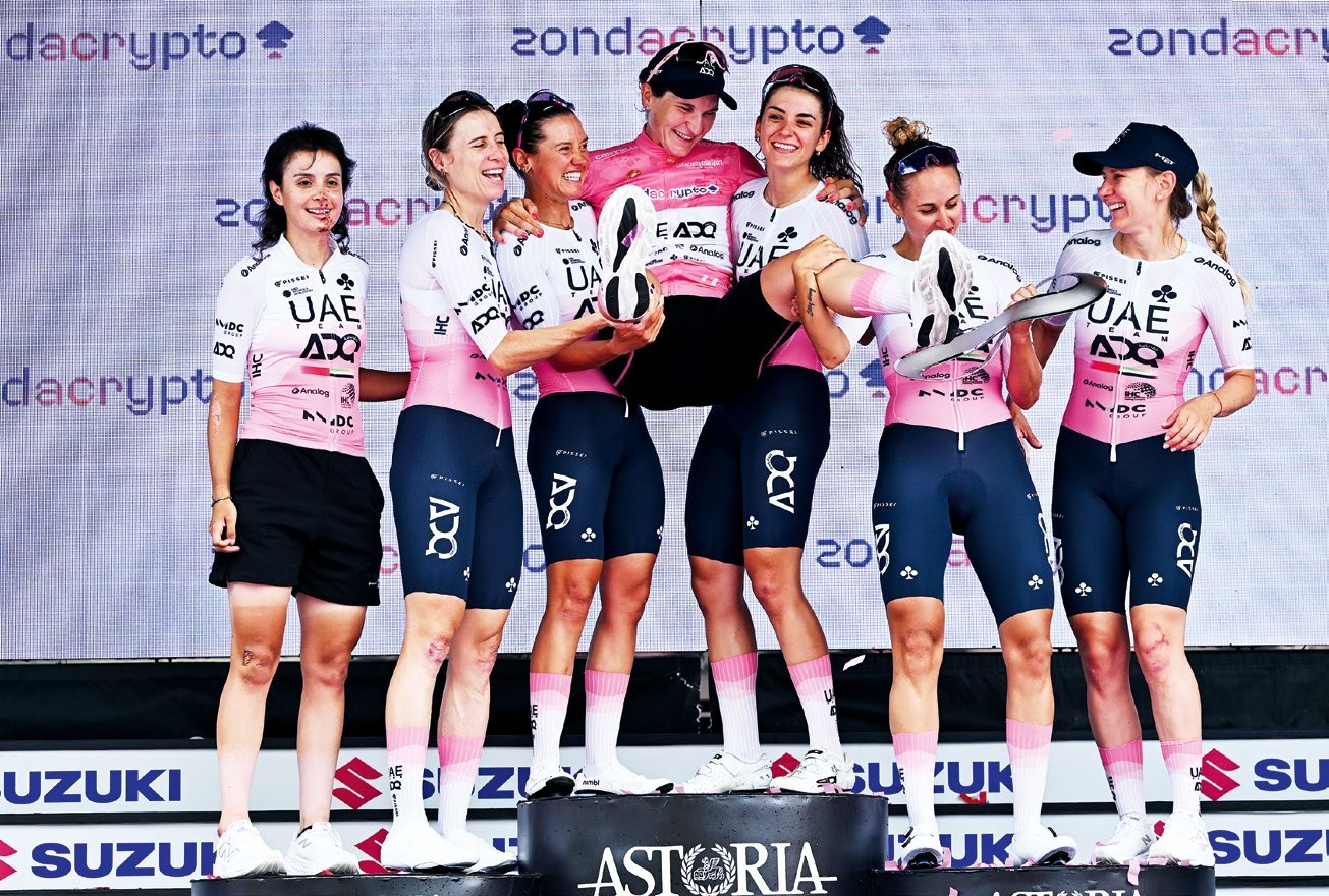 Teamwork made the dream work for Longo Borghini