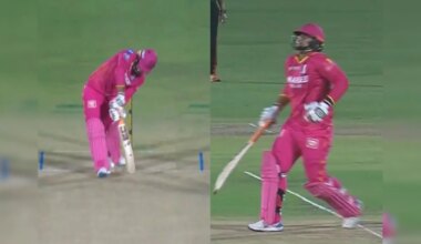 Vaibhav Sooryavanshi Left Writhing In Pain By Mohammed Siraj's Tricky Yorker In RR vs GT Clash. Watch
