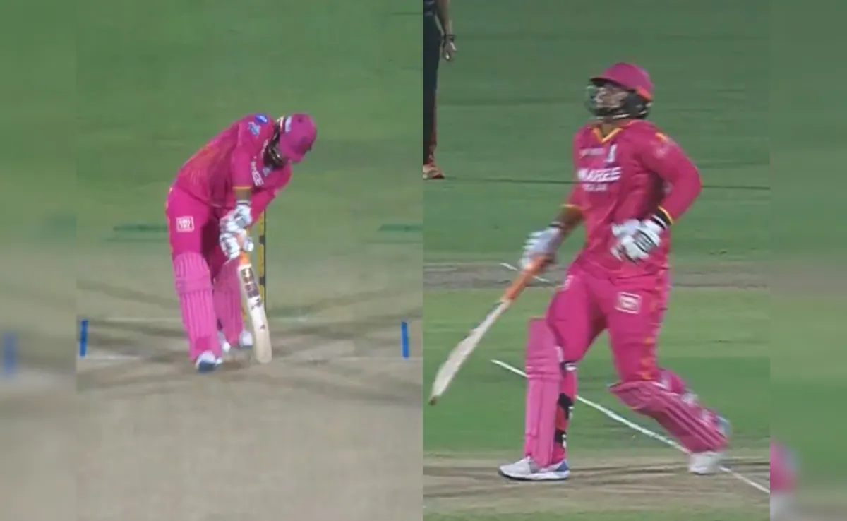 Vaibhav Sooryavanshi Left Writhing In Pain By Mohammed Siraj's Tricky Yorker In RR vs GT Clash. Watch