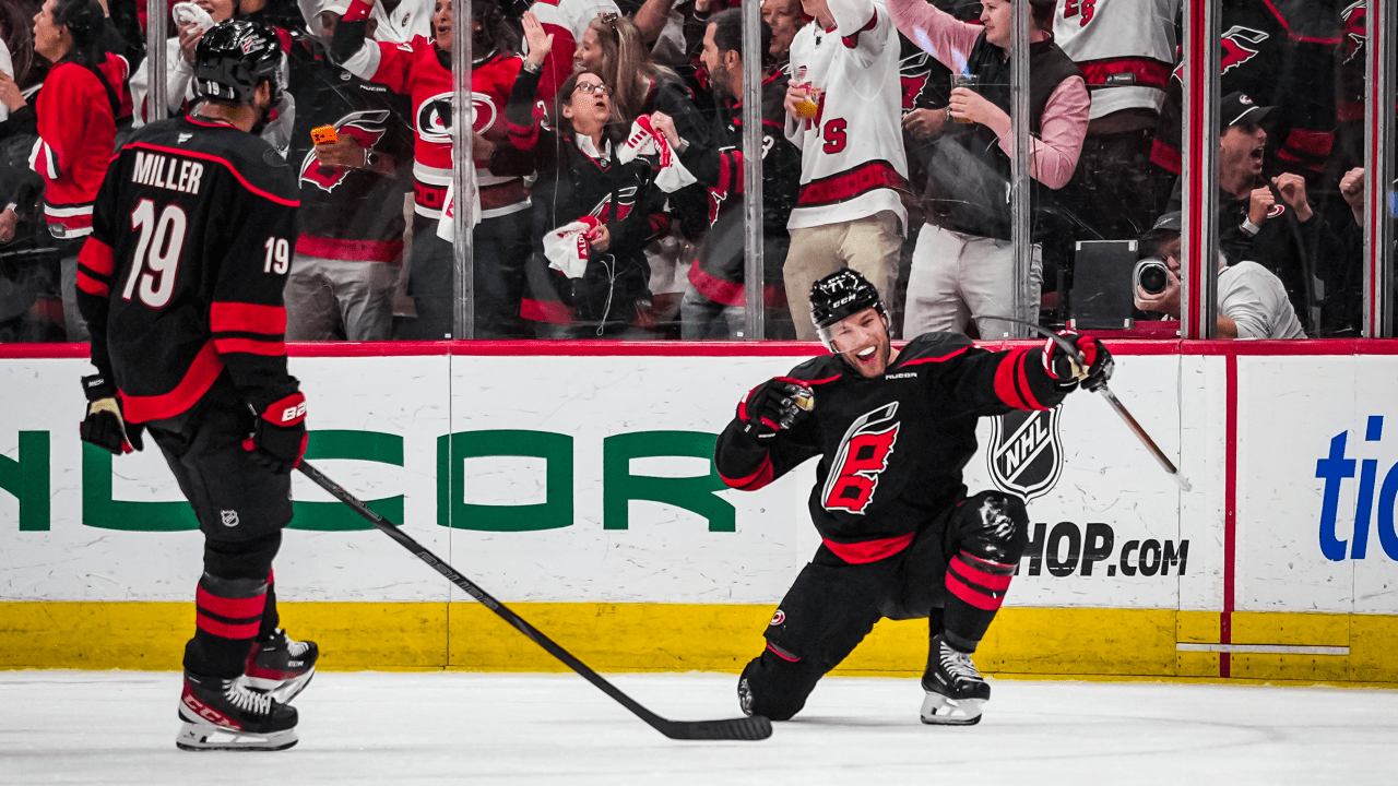 Hall's goal in OT lifts Hurricanes past Flyers in Game 2 of Eastern 2nd Round