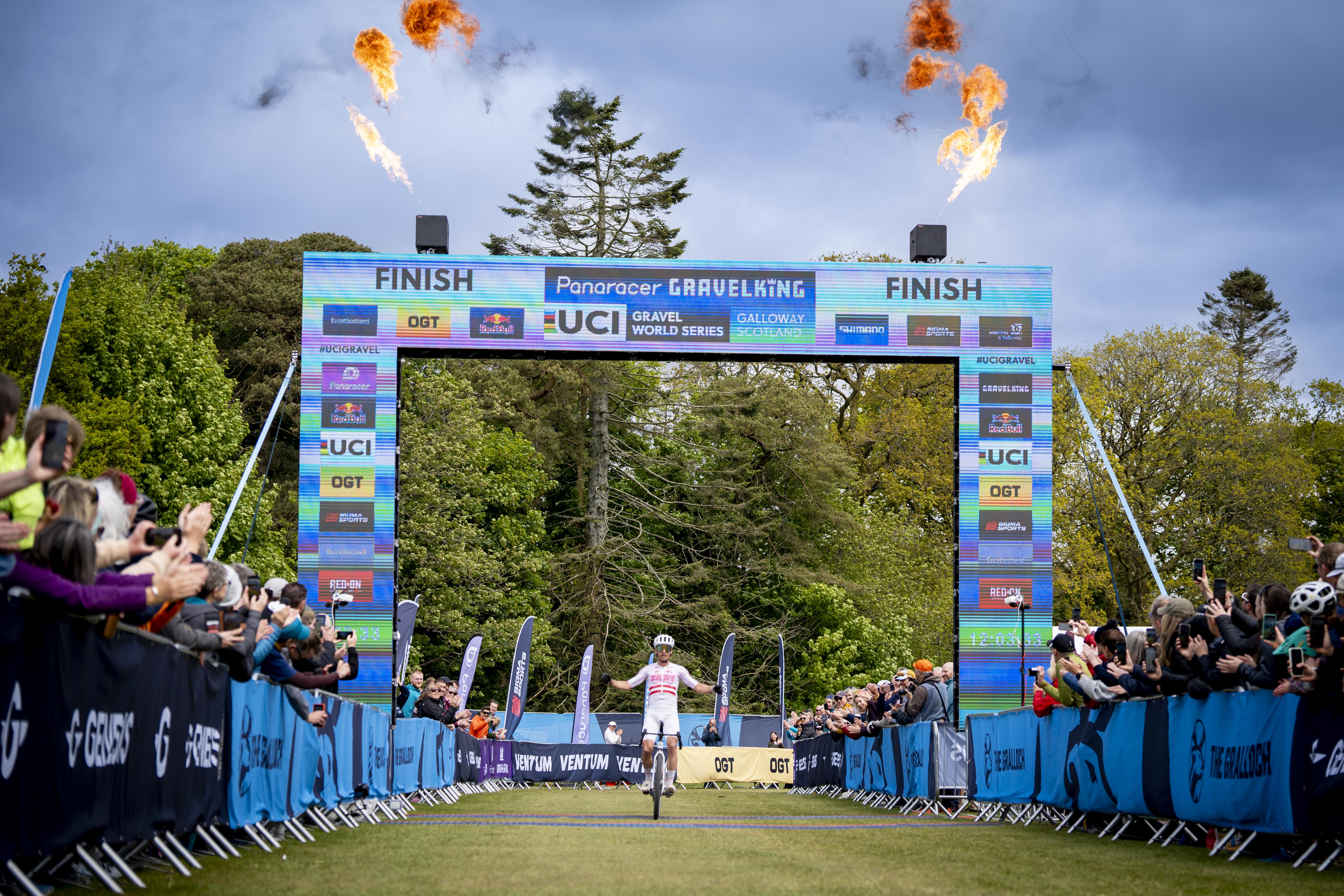 Winners of The Gralloch gravel race in Scotland