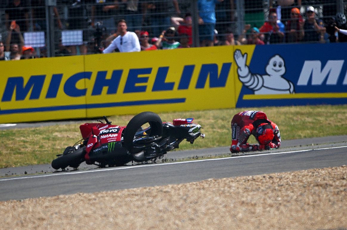 Marc Marquez to miss at least two MotoGP grands prix after Le Mans highside