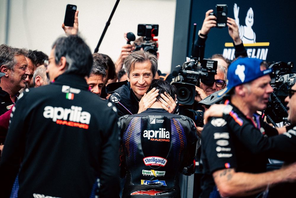 Aprilia’s speed is no longer the issue, managing the pressures of a title fight is now Rivola’s biggest task