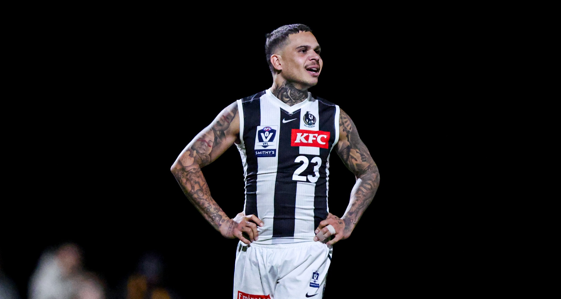 Hill kicks three in Pies’ VFL loss to Hawks