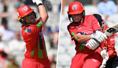 McDermott, Lanning light up Old Trafford with unbeaten fifties