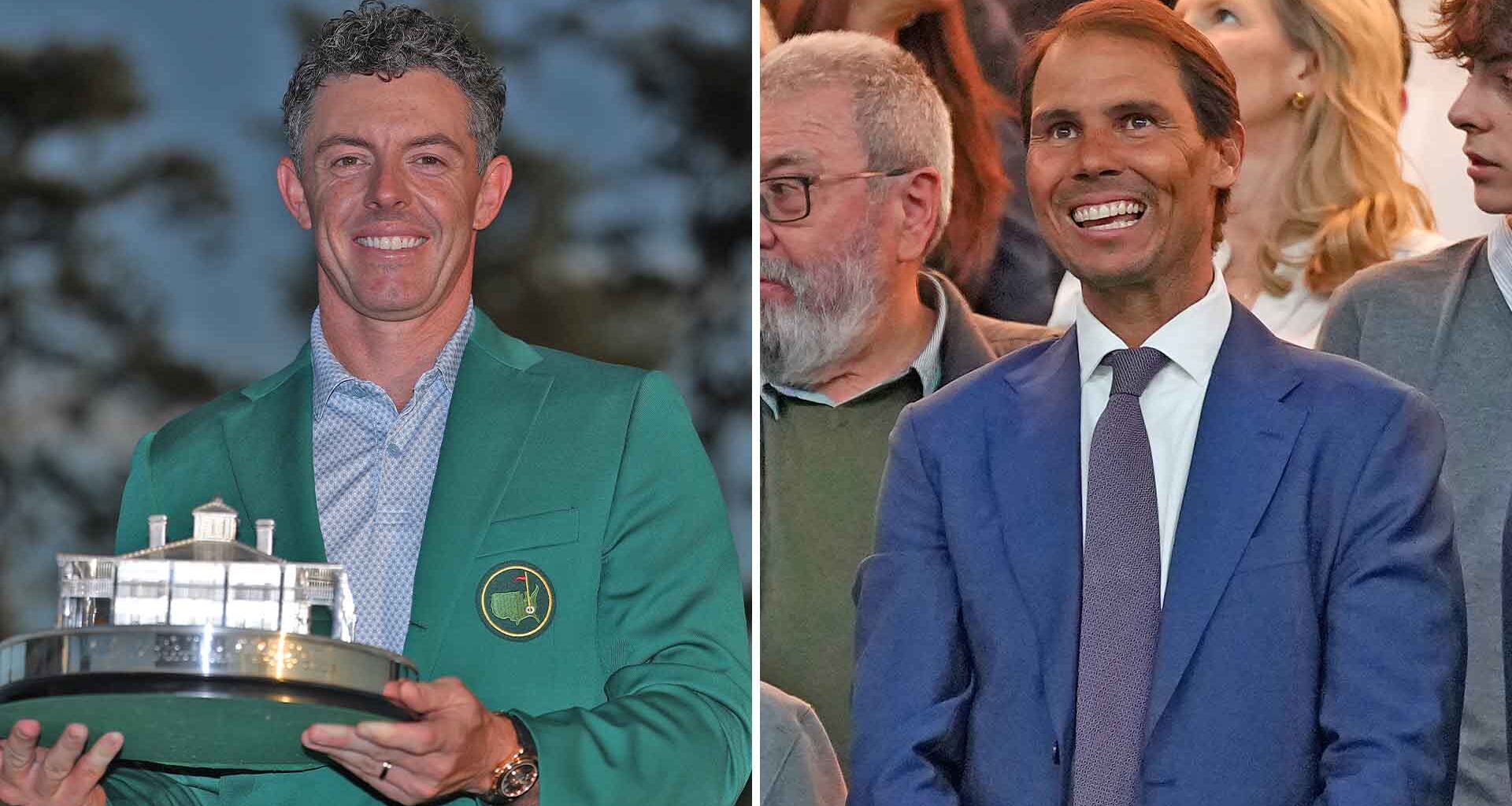 Rory McIlroy reflects on the support he received from Rafael Nadal during the Masters.