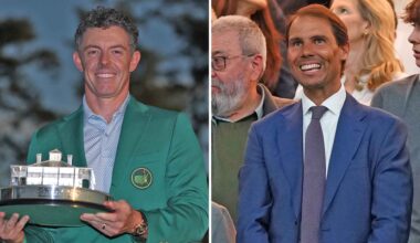 Rory McIlroy reflects on the support he received from Rafael Nadal during the Masters.