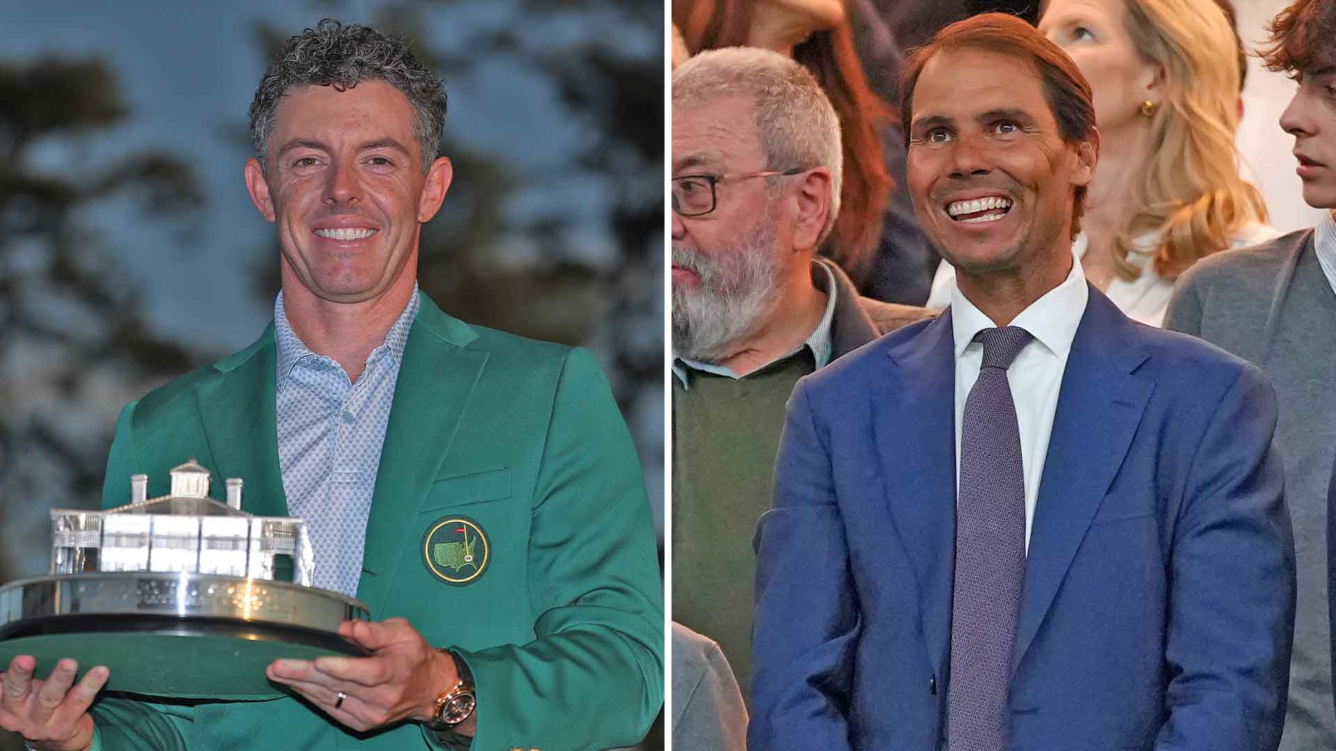 Rory McIlroy reflects on the support he received from Rafael Nadal during the Masters.