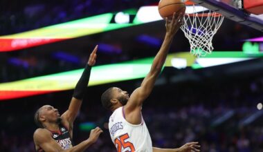 Knicks vs. 76ers prediction, odds, spread, Game 1 time: 2026 NBA playoff picks for Monday