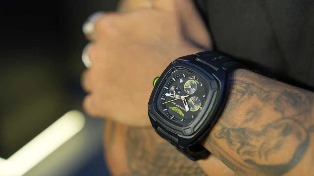 Timex X Aston Martin watch inspired by motorcar aesthetics