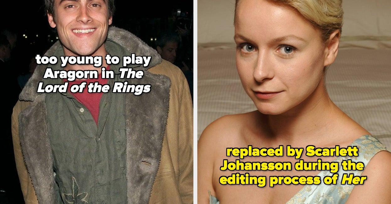 19 Actors Who Had To Be Replaced After They Had Already Shot All Their Scenes - BuzzFeed