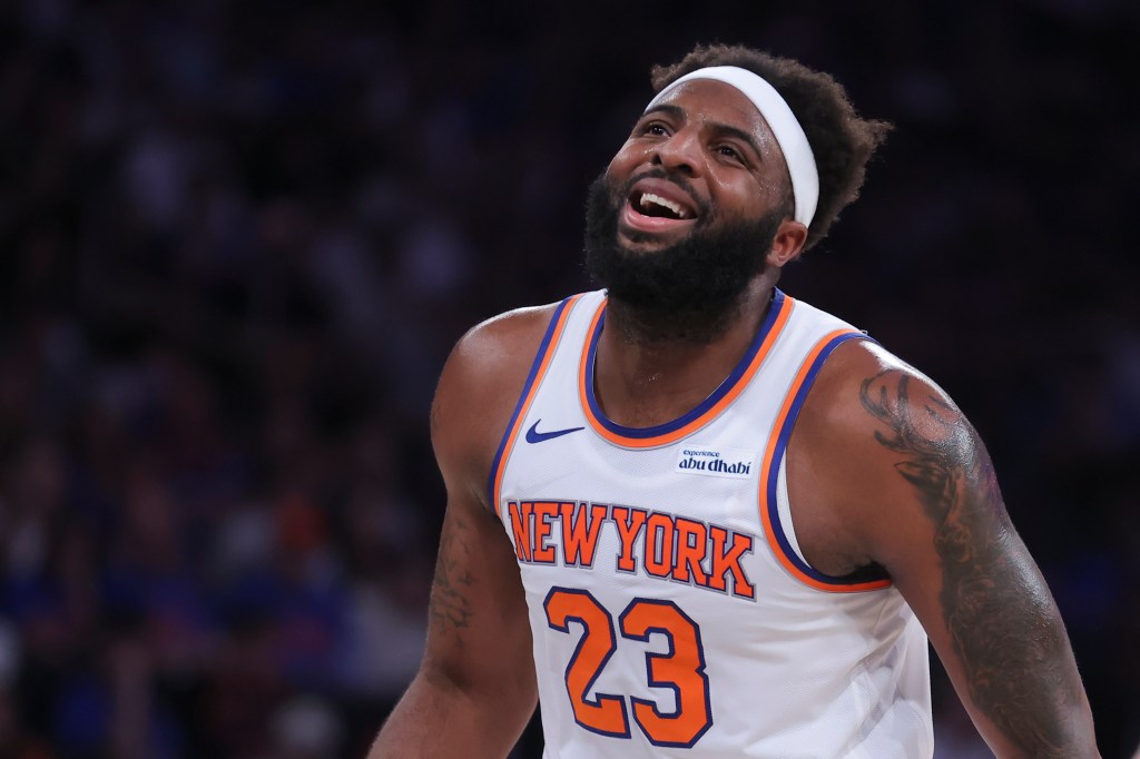 Mitchell Robinson hopes to be ready for Game 1.
