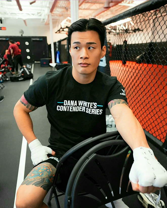 Hwang In-soo, the 8th Road FC middleweight champion, is preparing to participate in the 96th week of the Audition Contender Series, hosted directly by UFC President and CEO Dana White in September 2025. Photo = TKO