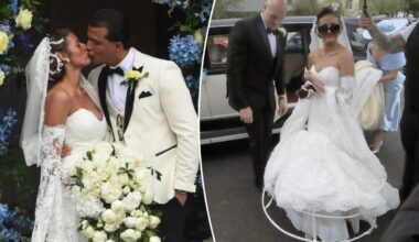 Tyson Fury's 16-year-old daughter gets married in crocs — and he beams