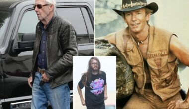 ‘Crocodile Dundee’ star Paul Hogan seen day after son arrested