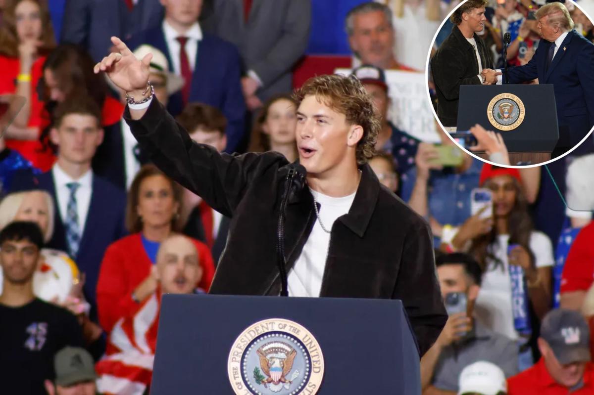 Jaxson Dart addresses Giants teammates after Trump controversy