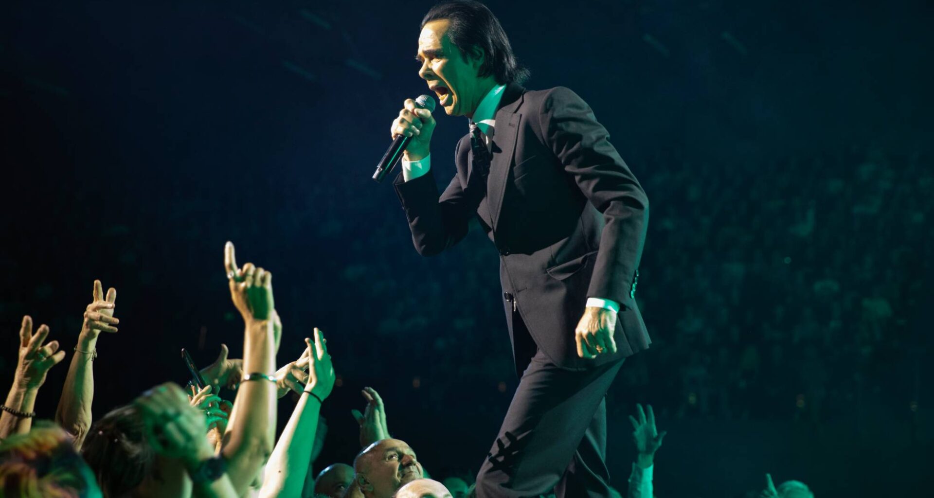 Nick Cave & The Bad Seeds are "messing around" in the studio "with the vague idea of perhaps making a new record"