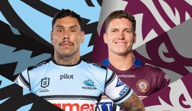 NRL 2026, Cronulla Sharks. Manly Sea Eagles, round 13, match preview, team lists, injuries. updates