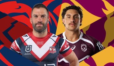 NRL 2026, Sydney Roosters, Brisbane Broncos, round 9, match preview, official team lists, injuries, updates