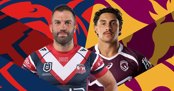 NRL 2026, Sydney Roosters, Brisbane Broncos, round 9, match preview, official team lists, injuries, updates