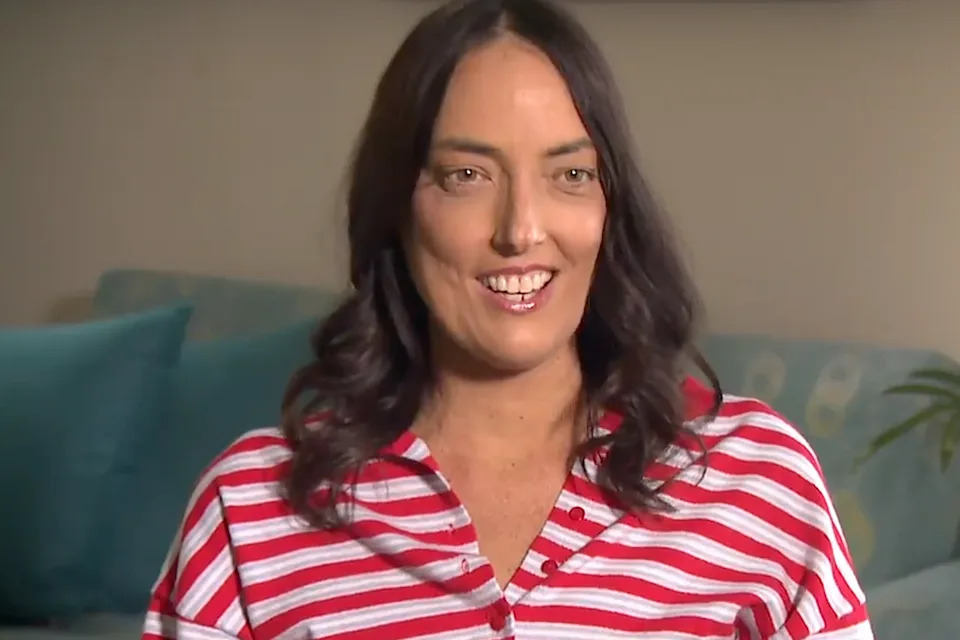 Geelong woman Maddie Muir after her donation.
