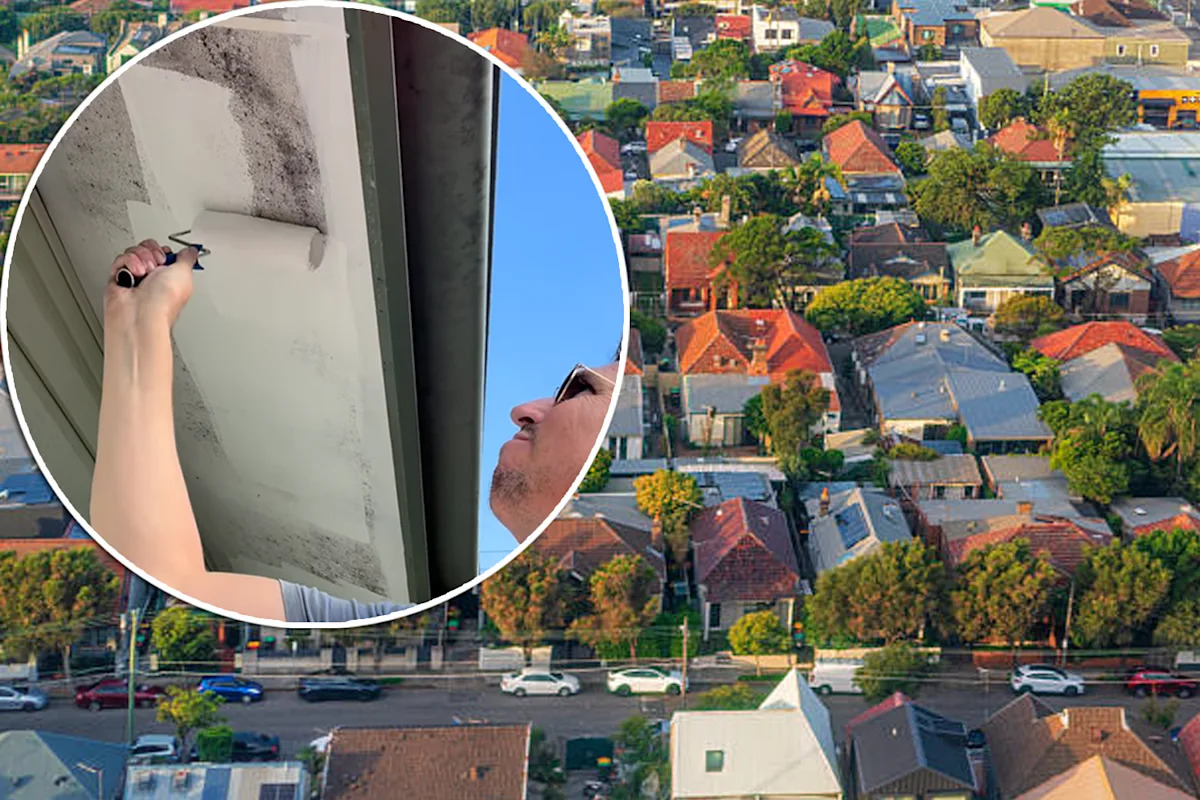 Aussie landlord defends controversial act outside 'neglected' 1960s rental property