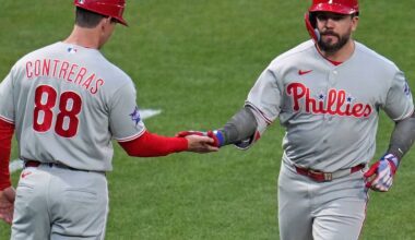 Schwarber hits majors-leading 19th and 20th HRs, Phillies beat Pirates 11-9 in 10 innings