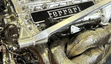 Ferrari F1 power unit, engine