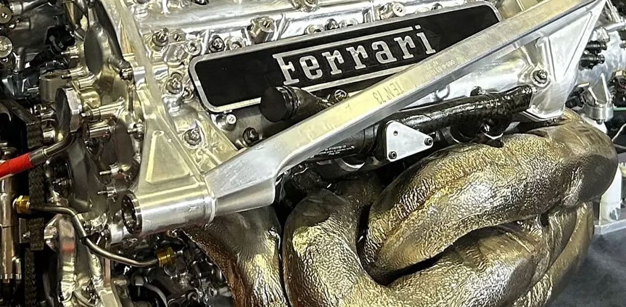 Ferrari F1 power unit, engine