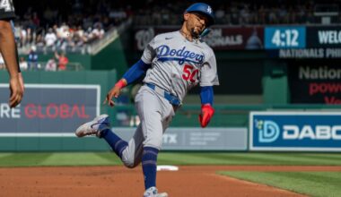 Dodgers' Mookie Betts set to begin rehab stint Friday