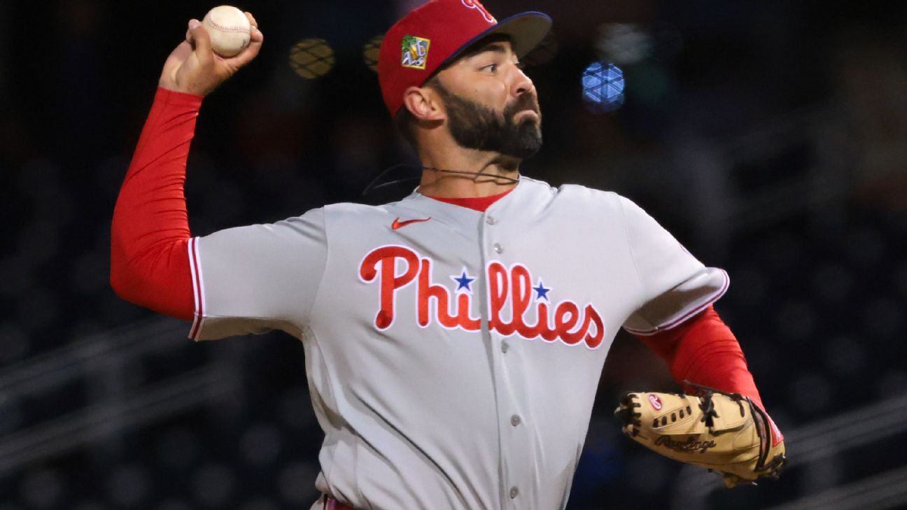 Orioles sign pitcher Lou Trivino after release by Phillies