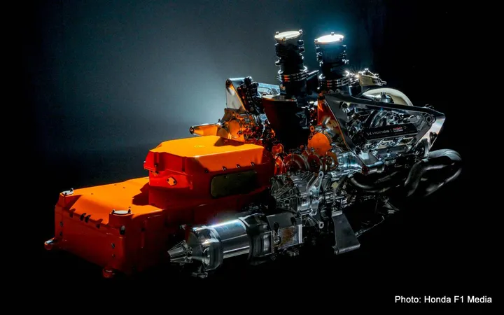 RA262H_Honda Power Unit f1 engine