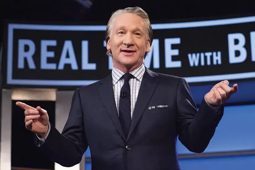 Bill Maher hosts "Real Time with Bill Maher" on HBO.