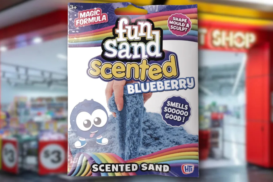 The play sand has been recalled over fears it contains asbestos.