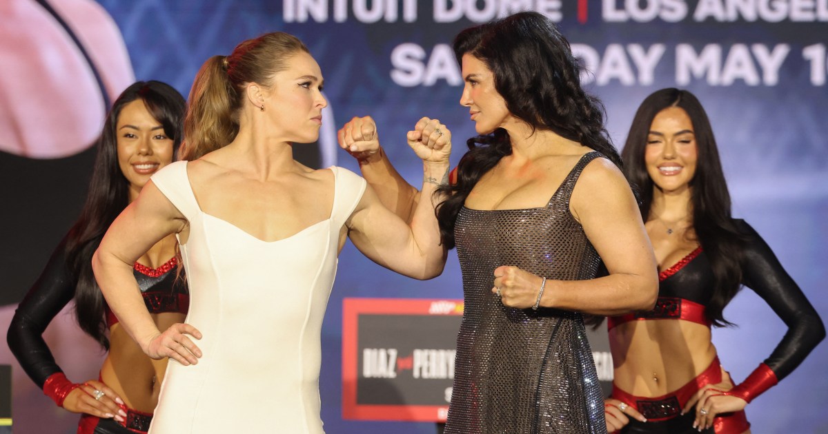 Ronda Rousey vs Gina Carano Netflix MMA fight: Card, start, how to watch | Mixed Martial Arts News