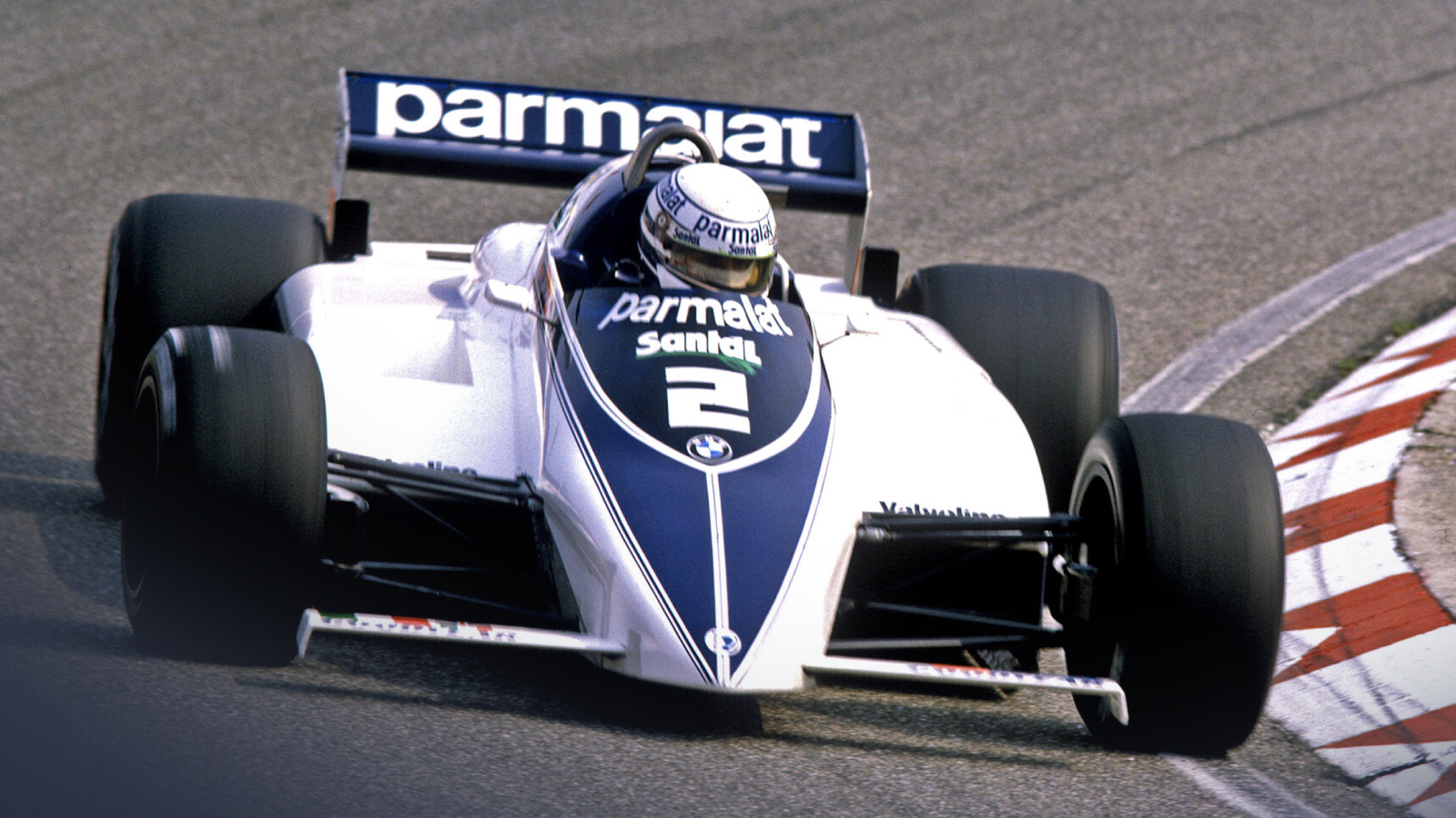 Riccardo Patrese at the wheel of a Brabham.