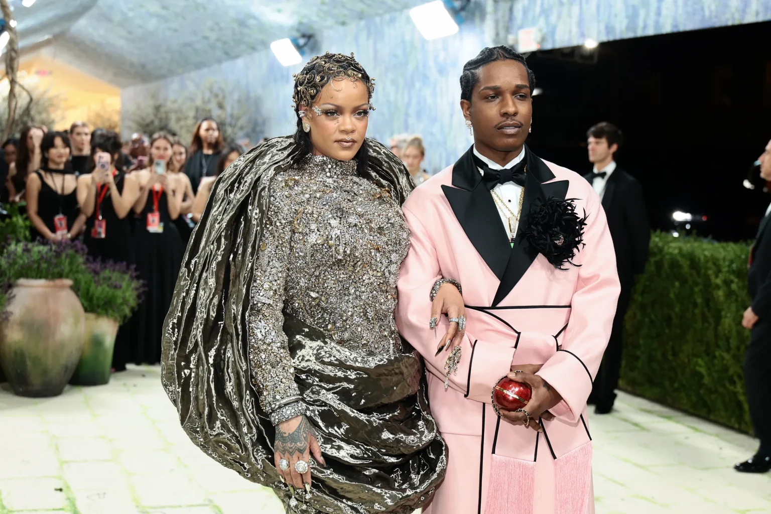 Rihanna and A$AP Rocky are fashion royalty