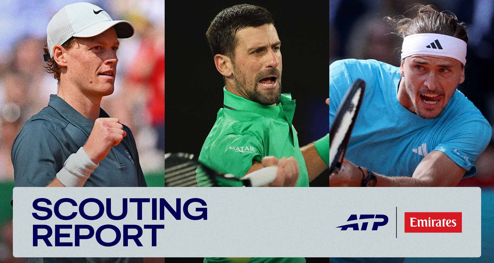 Jannik Sinner, Novak Djokovic and Alexander Zverev are all in the draw for the 2026 Internazionali BNL d'Italia.