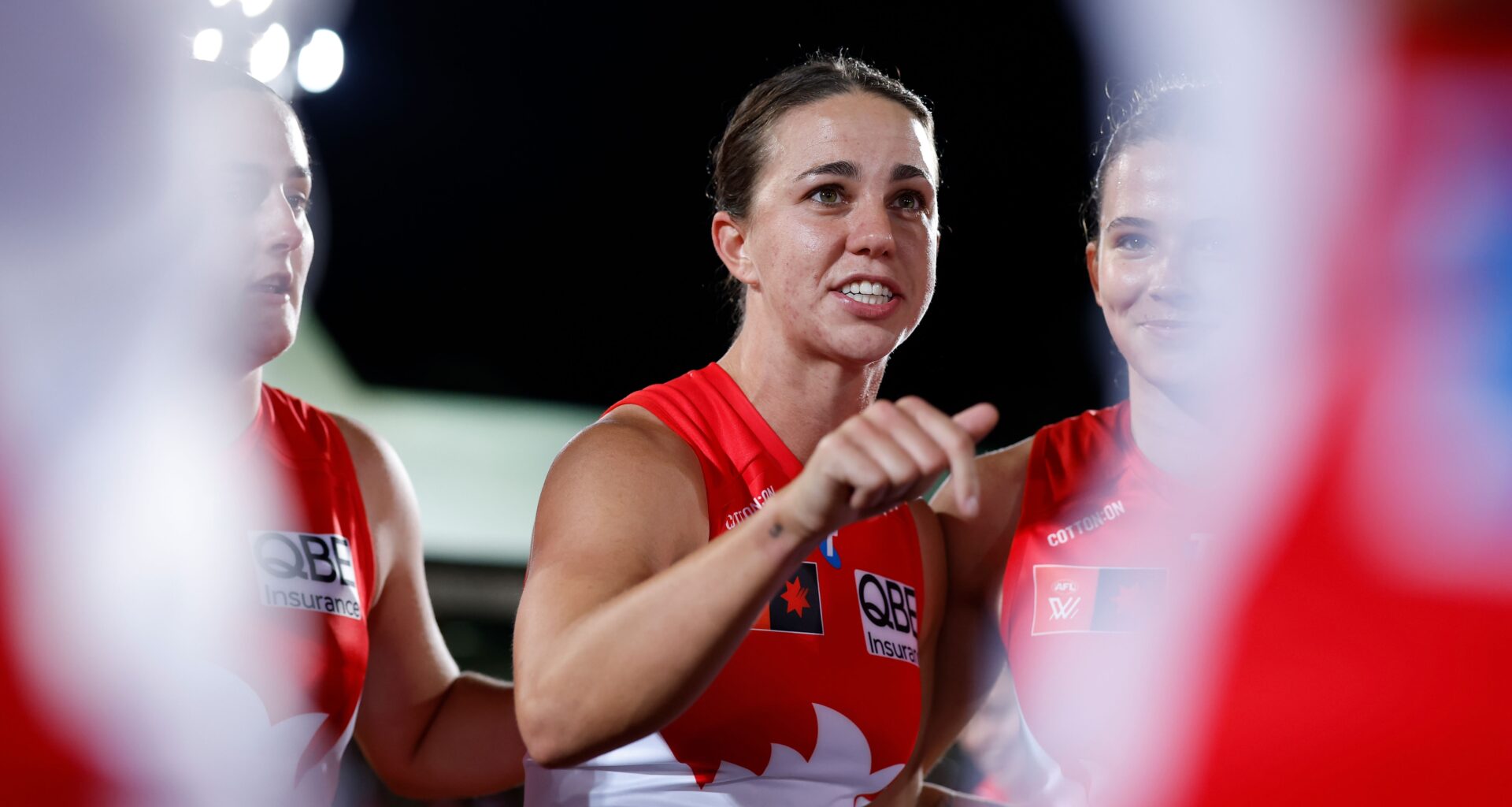 Superstar forward steps down as Swans' AFLW co-captain